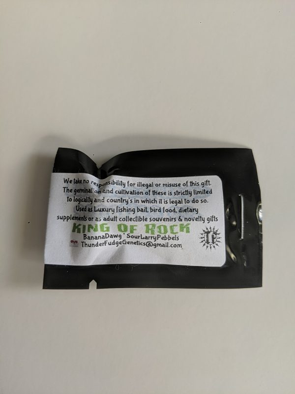 [Thunderfudge] King of Rock: Banana Dawg x Sour Larry Pebbles – 10+ pack